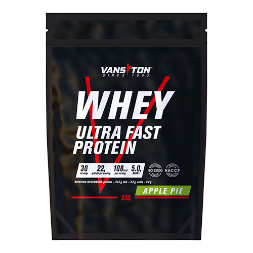 Protein Ultra Pro 900 G Apple Pie Vansiton Golden Pharm